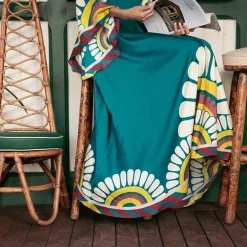 Sale X La Doublej Magnifico Dress - Blue Solar Placee Dresses