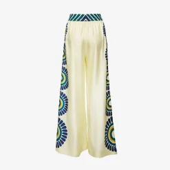 X La Doublej Palazzo Pants - White Solar Placee Bottoms
