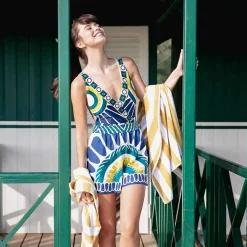 X La Doublej Pull-Up Shorts - White Solar Placee Bottoms