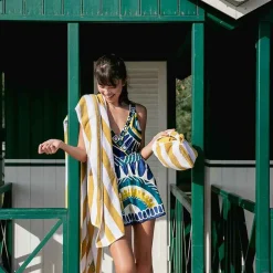 X La Doublej Pull-Up Shorts - White Solar Placee Bottoms