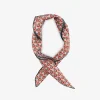 New X Les Belles Heures Mezzatorre 14H12 Cotton And Silk Blend Printed Scarf Mezzatorre