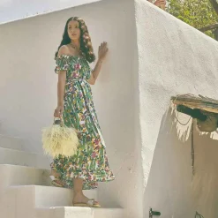 Outlet X Loretta Caponi Delfina Dress Dresses