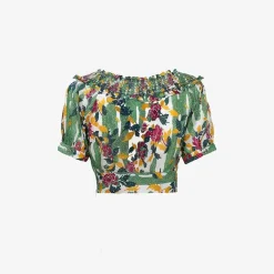 X Loretta Caponi Florinda Top Tops & T-Shirts
