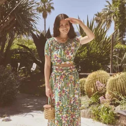 X Loretta Caponi Florinda Top Tops & T-Shirts