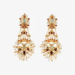 Discount X Percossi Papi White Cuore Sacro Earrings Jewelry