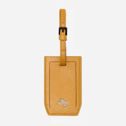 Discount X Pineider Mustard Logo Luggage Tag For Men