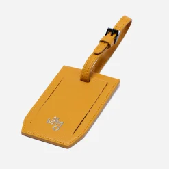Discount X Pineider Mustard Logo Luggage Tag For Men