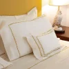 Clearance X Rivolta Carmignani Scallop Boudoir Sham Mustard Bedroom