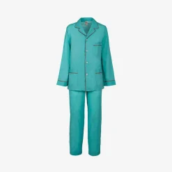 Best X Schostal Unisex Pyjama - Turquoise & Orange For Men