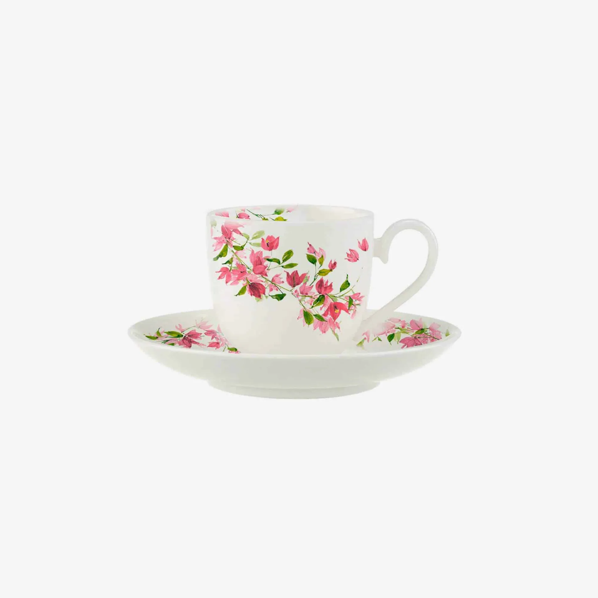 Tableware-ISSIMO X Villeroy & Boch Bougainvillea Espresso Cup And Saucer, Set Of 2