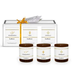 Hot Set Of Three Scented Candles La Posta Vecchia