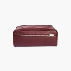 Discount Tsar Deer Bordeaux Leather Beauty Case For Men