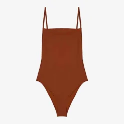 Best Tre One Piece Swimsuit - Terracotta Beachwear