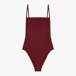 Outlet Tre One Piece Swimsuit - Pomegranate Beachwear