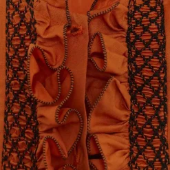 Outlet Donatella Orange Short Sleeve Shirt Tops & T-Shirts