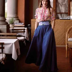 Tops & T-Shirts-Loretta Caponi Donatella Short Pink Sleeve Shirt