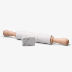 Clearance All Night Long Carrara Marble Rolling Pin Kitchen