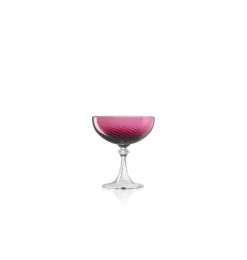 Champagne Cup 3/62 Rigadin Ritorto Ruby - Made To Order Tableware