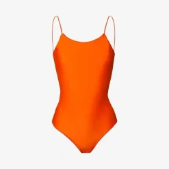 Clearance Eco Basic Maillot Orange Beachwear