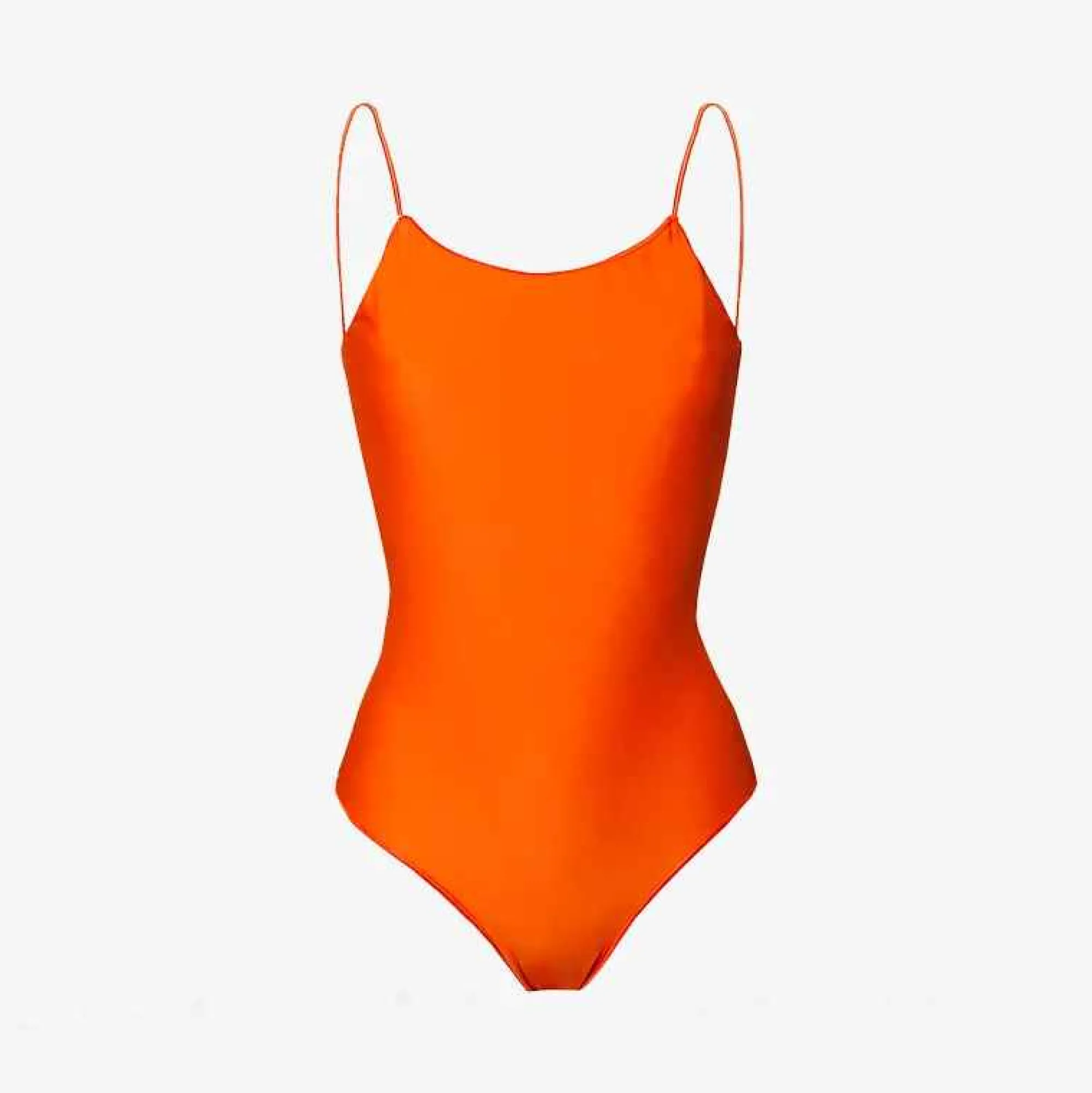 Clearance Eco Basic Maillot Orange Beachwear