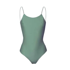 Clearance Eco Basic Maillot Sage Beachwear