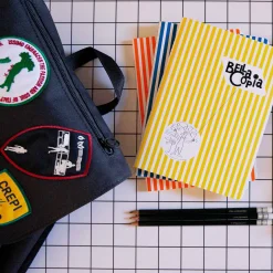 Outlet Bella Copia Orange Notebook For Men