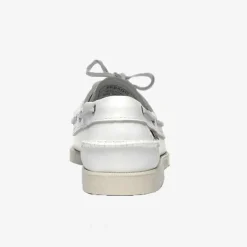 Shoes-Sebago Docksides Portland Women - White