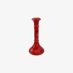 Hot Rouge Candle Holder - Set Of 2 - Made To Order Tableware