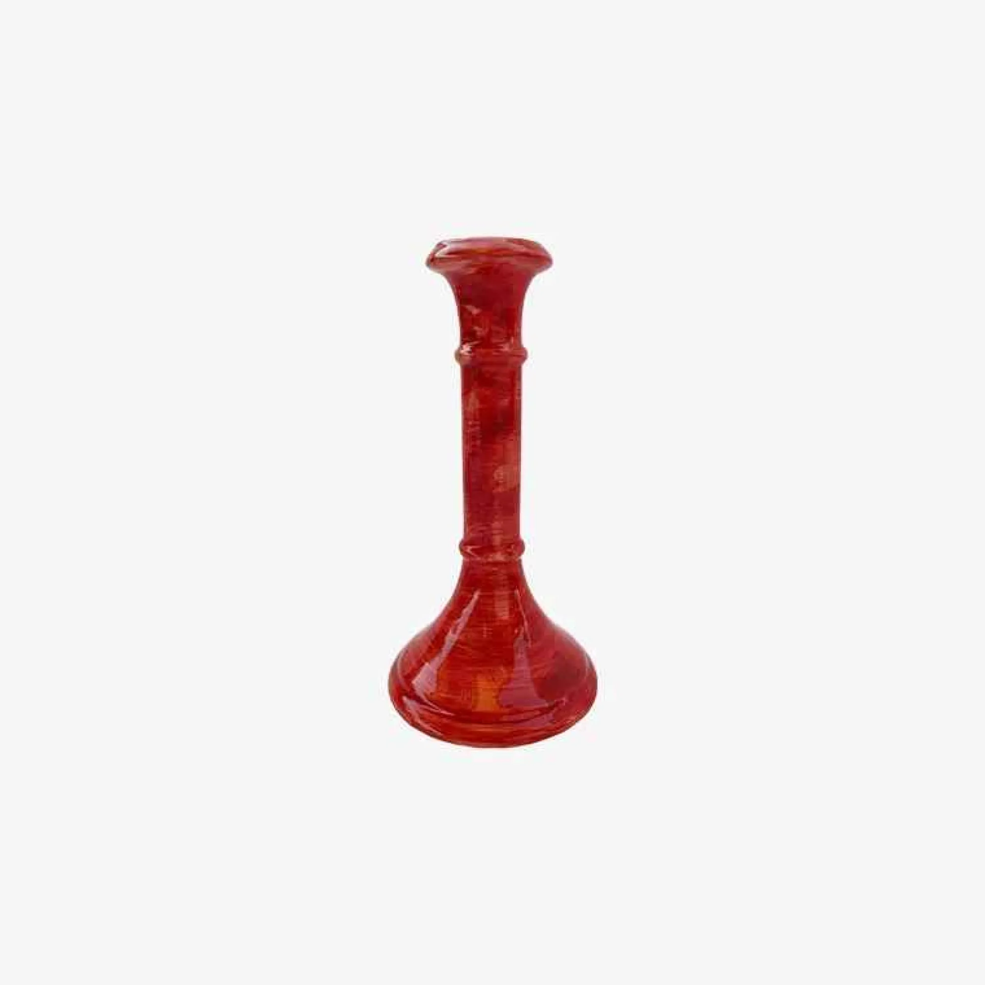 Hot Rouge Candle Holder - Set Of 2 - Made To Order Tableware