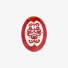 Online Rouge Oval Serving Plate - Made To Order Tableware